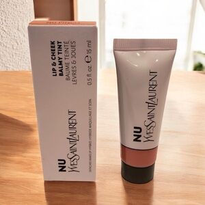 YSL YVES SAINT LAURENT NU LIP & CHEEK BALMY TINT - NU PINCH - 0.5 OZ NIB.